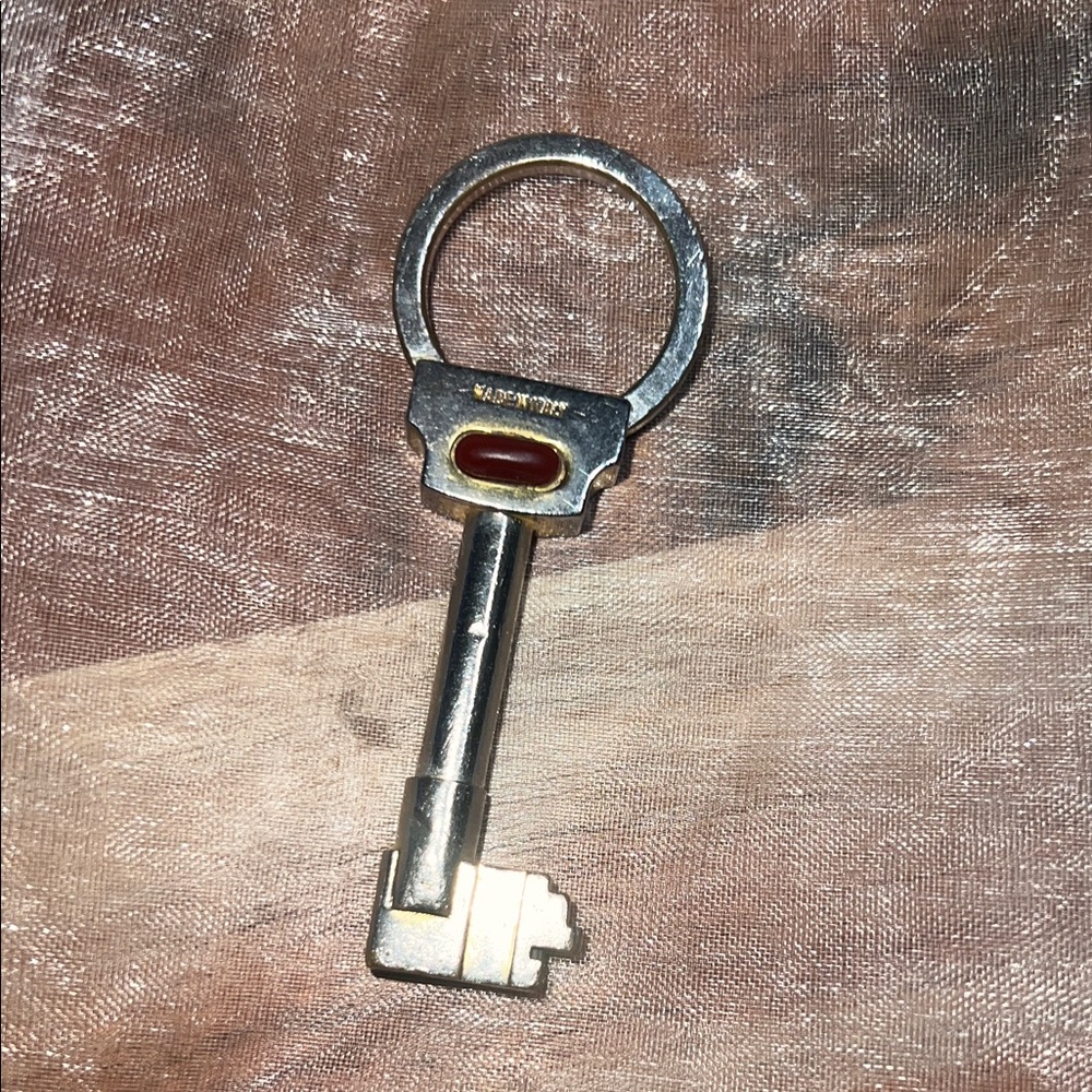 Judith Lieber VINTAGE Stainless steel Keyfob